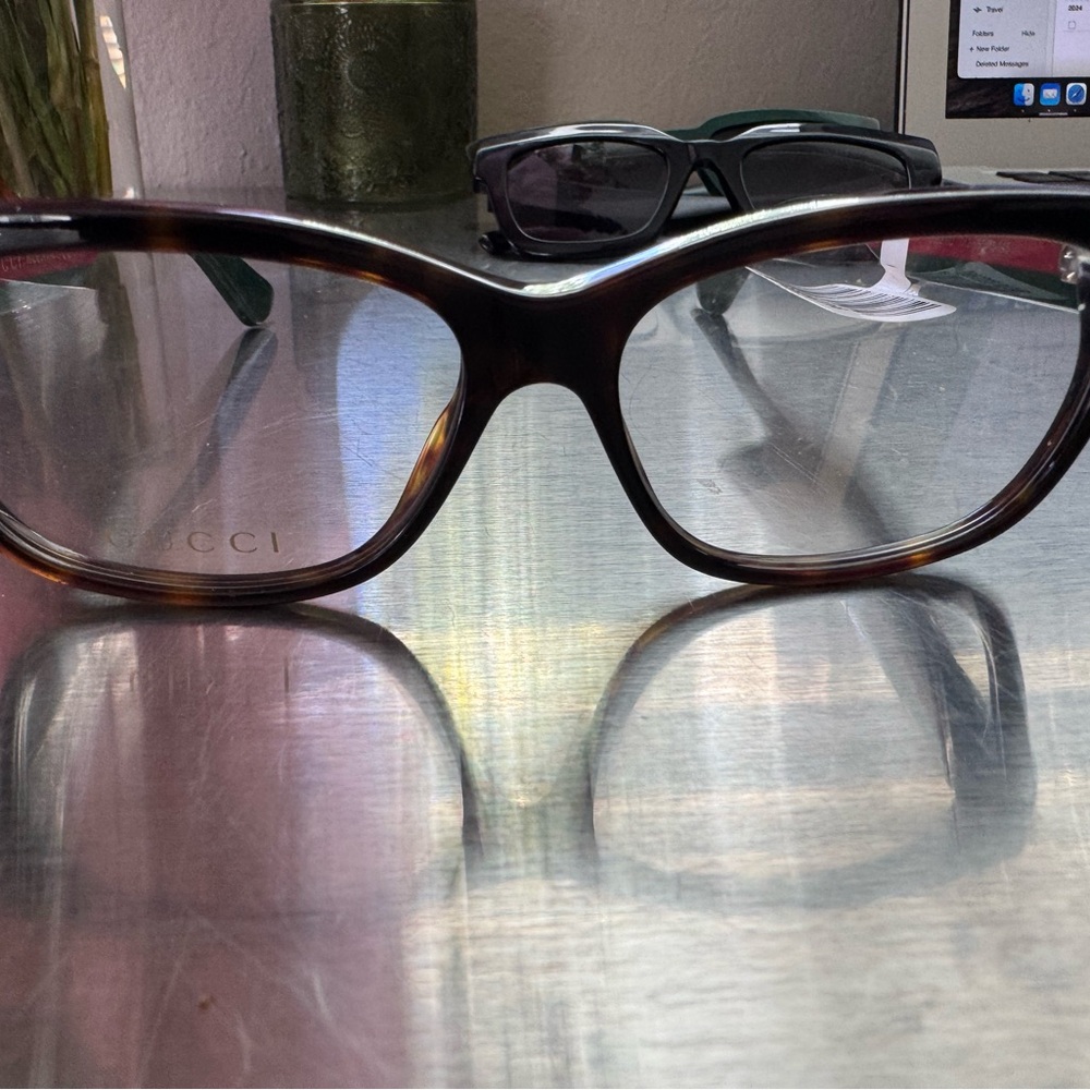Gucci Tortoiseshell Eyeglasses